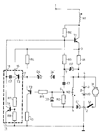 A single figure which represents the drawing illustrating the invention.